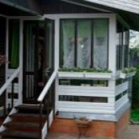 Ako postaviť drevenú verandu s baldachýnom vlastnými rukami - podrobné pokyny a kresby